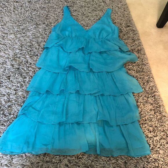 NWT J Crew Zadie Silk Tiered Cocktail Dress - Picture 4 of 9